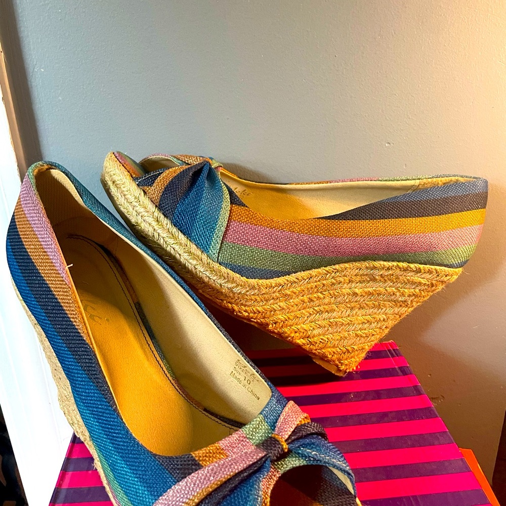 Women Colorful Wedge Sandals